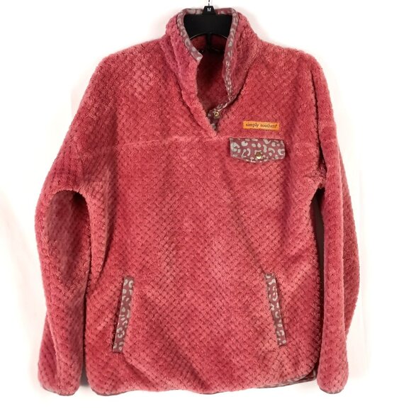 Simply Southern Sweaters - Simply Southern Plush Mauve Pink Pullover Sweater